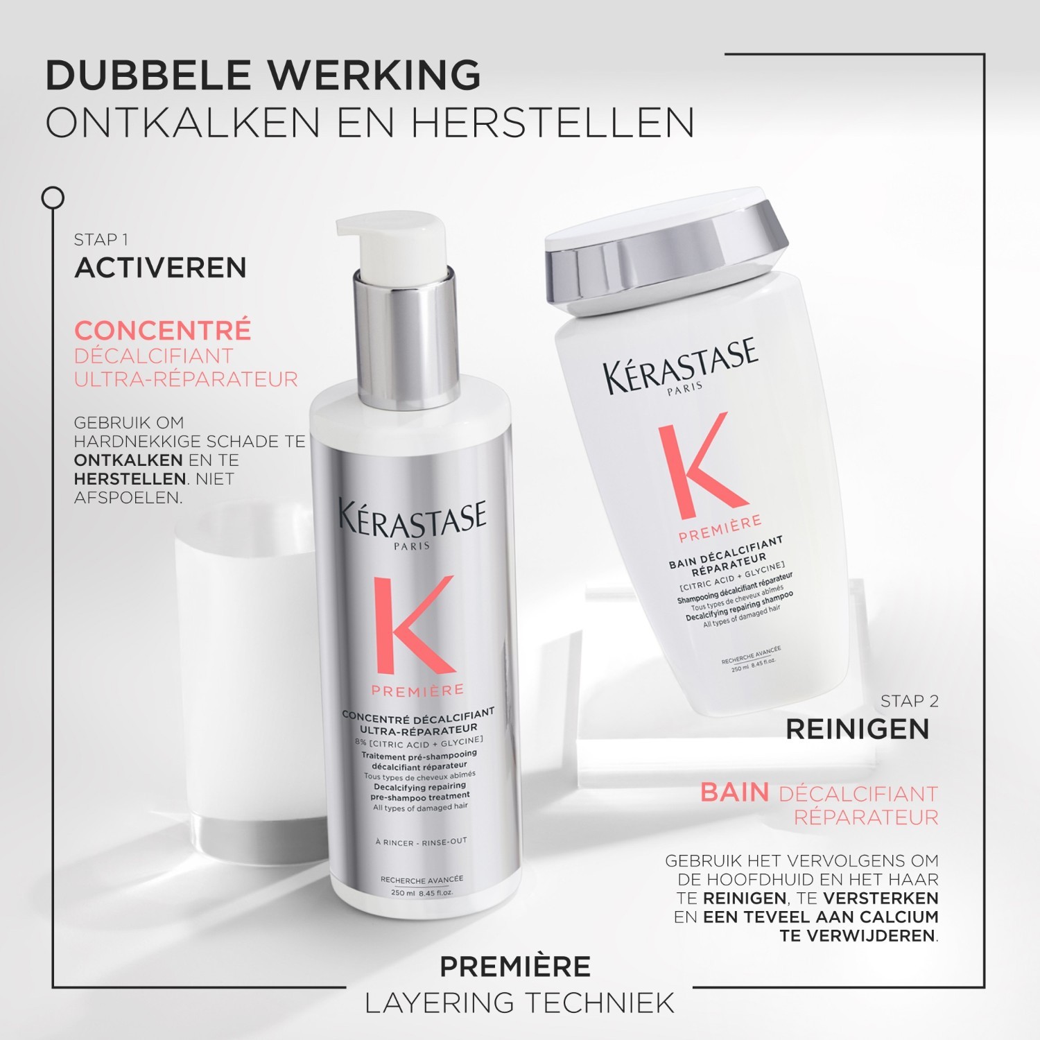 Kérastase Haarkur Première ultra-popravljajući koncentrat za uklanjanje kamenca – 45 ml