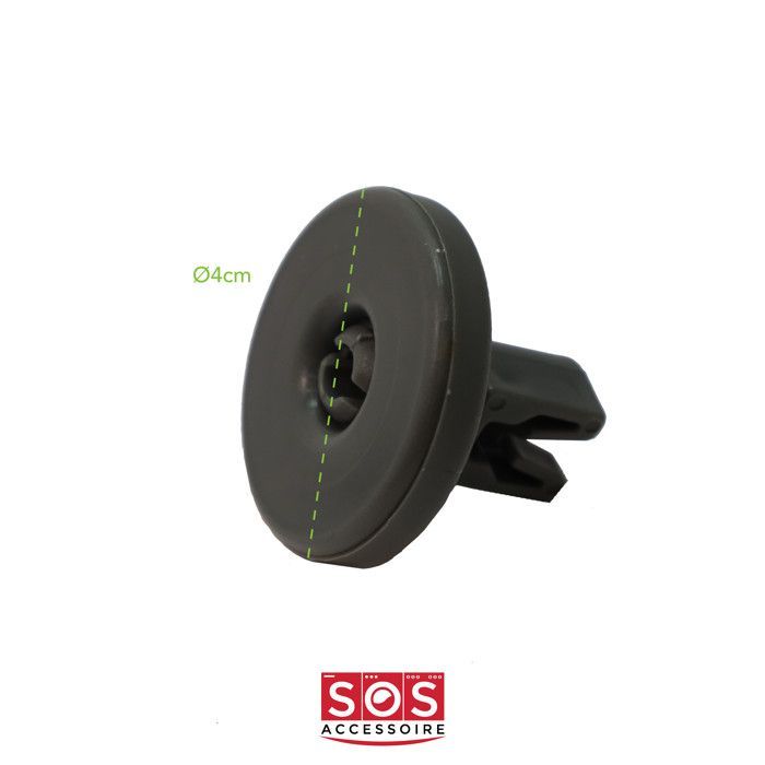 Rodillo para lavavajillas - AEG - Favorit - Pieza original - Compatible con Zanussi - Kit de instalación