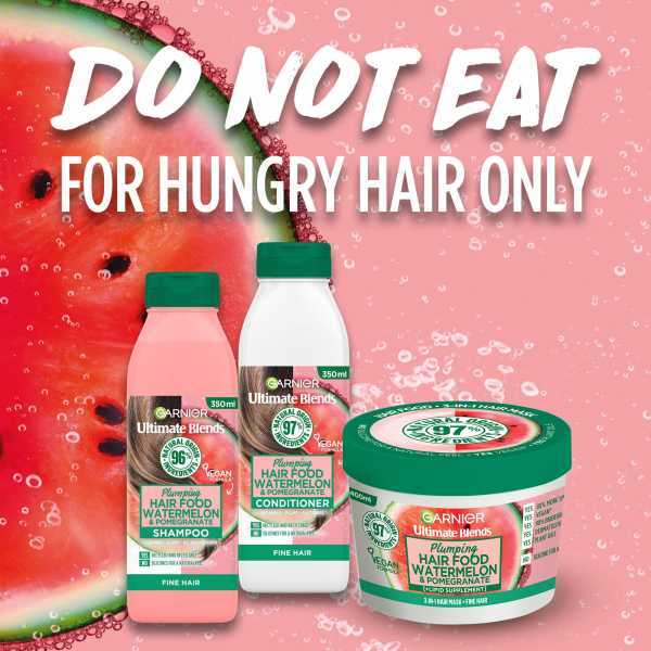 Garnier Ultimate Blends Hair Food šampon s příchutí melounu 350ml