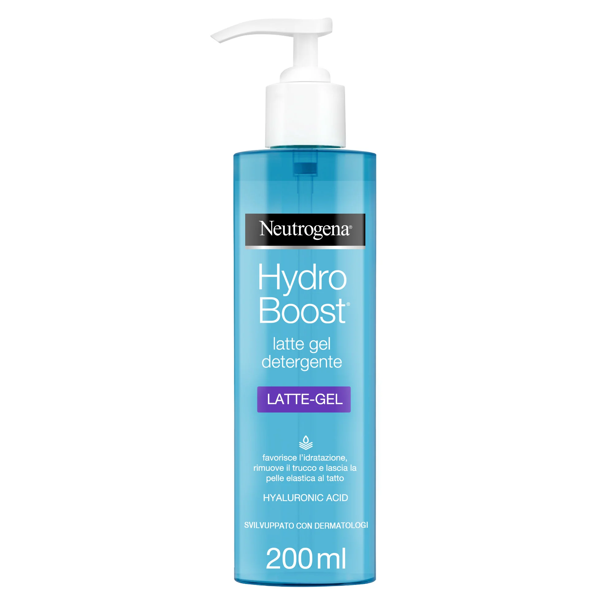 Viso Hydro Boost Latte Gel Detergente - Latte detergente viso, Gel detergente viso