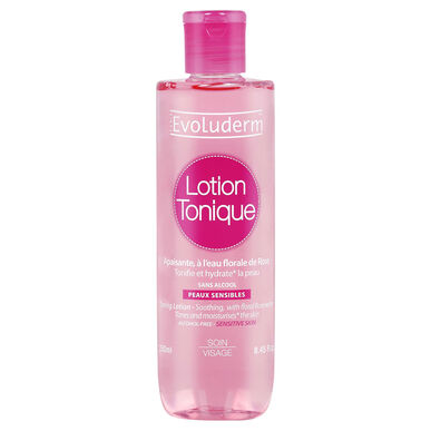 Evoluderm Beroligende Rensende og Fuktighetsgivende Lotion for Sensitiv Hud 250 ml