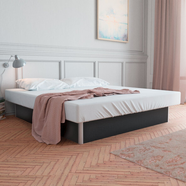 Waterbed Relax 180 x 200 cm, μαύρο