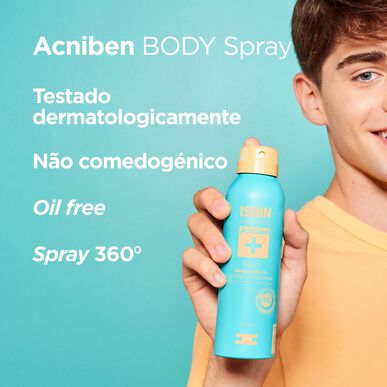 „Isdin Teen Skin Acniben Body Grain Reduction“ šveičiamasis spuogų mažinimo kremas su salicilo rūgštimi 150 ml 150 ml