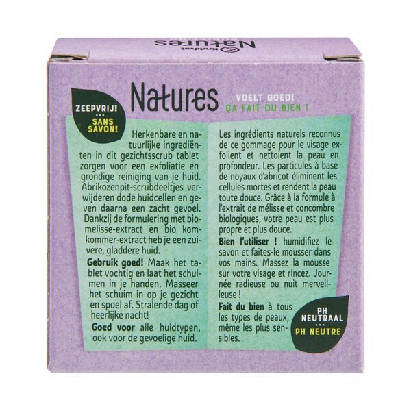 Kruidvat Natures pročišćavajući piling za lice 65 g