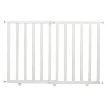 Baby safety gate - ROBA - For doorways and stairs - From 62 to 105 cm - White