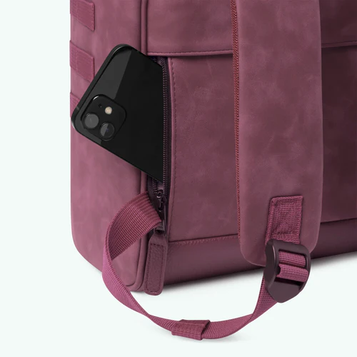 Cabaia Tasche à dos Adventurer Large Delhi burgunderrot