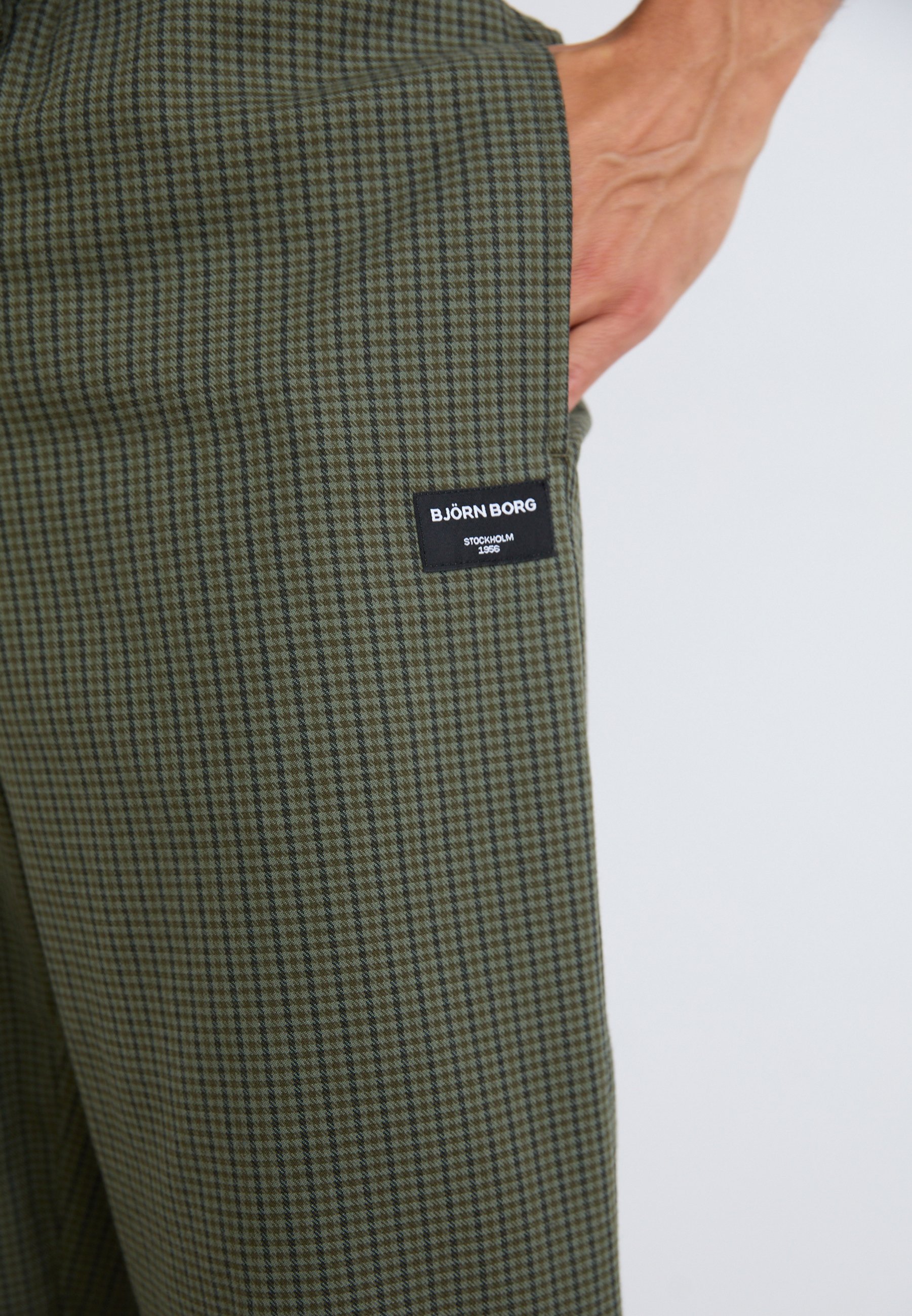 Calça de pijama Björn Borg CORE - Cor: verde-oliva