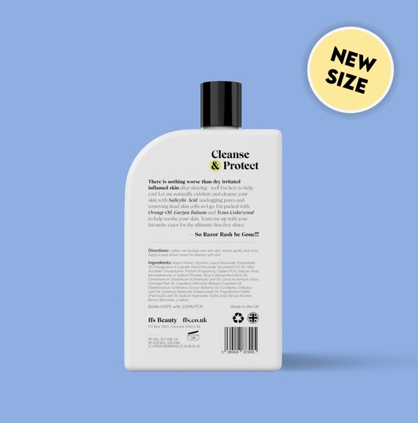 Gel de afeitar FFS Beauty Cleanse & Protect: 150 ml
