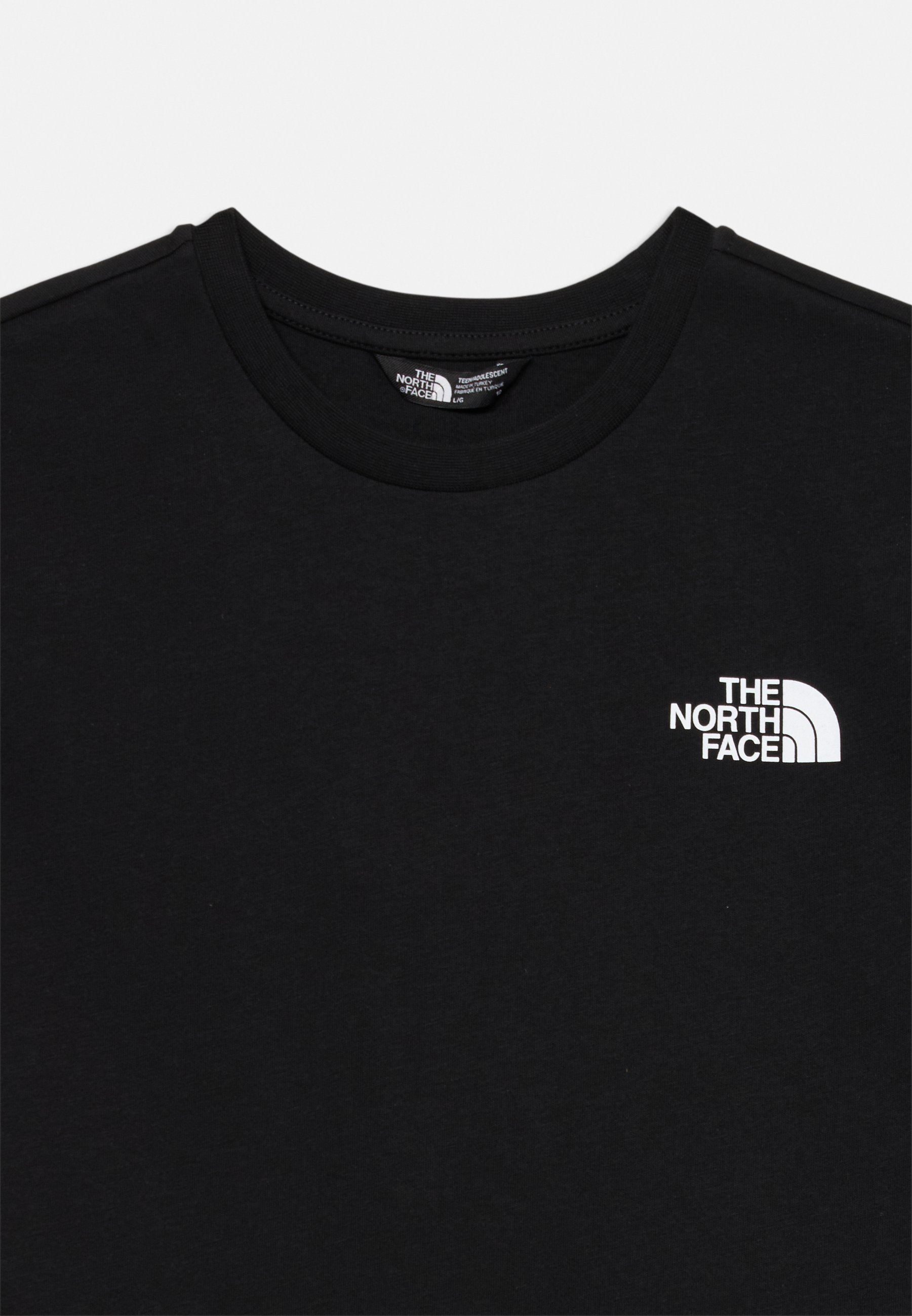 T-shirt unisexe The North Face TEEN BOX REGULAR - Noir