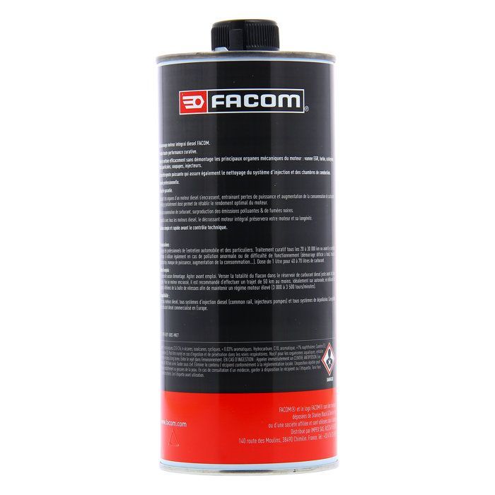 Décalaminant FACOM Diesel + Répare crevaison 400ml