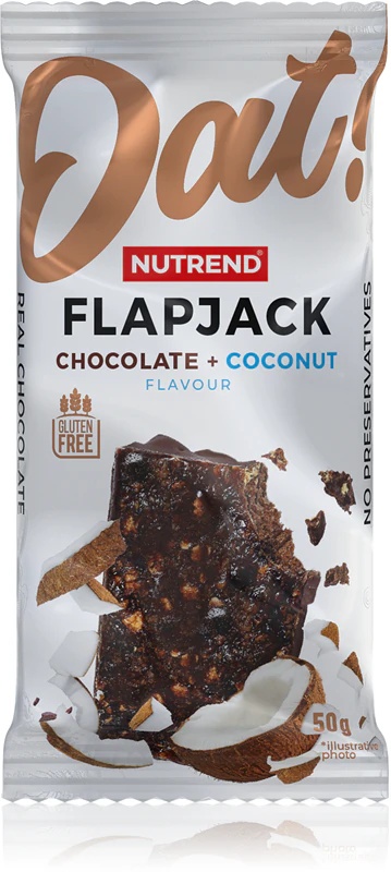 Energijska ploščica Nutrend FlapJack z vlakninami