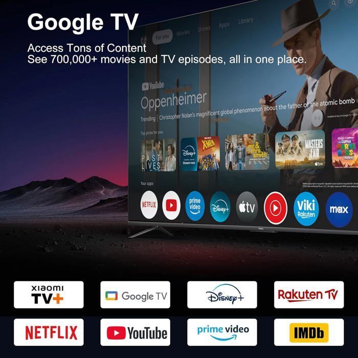 Xiaomi Mi TV Box S di terza generazione – TV Box 4K Ultra HD, 2 GB di RAM, 32 GB di ROM, Google TV, Bluetooth 5.2