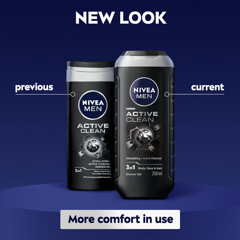 NIVEA MEN Active Clean Duschgel für Männer