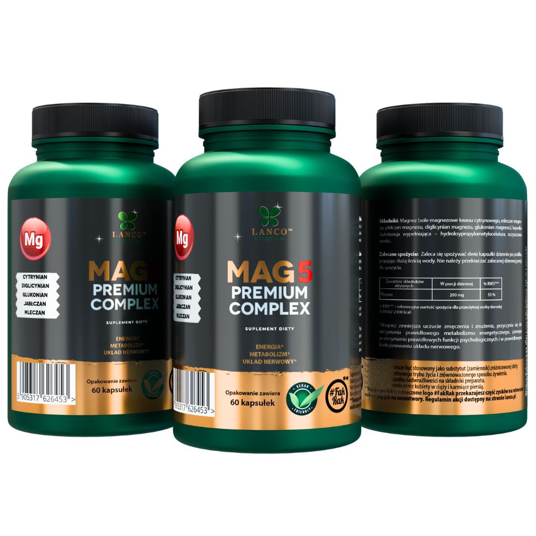 Lanco Nutritions Mag5 Premium Complex