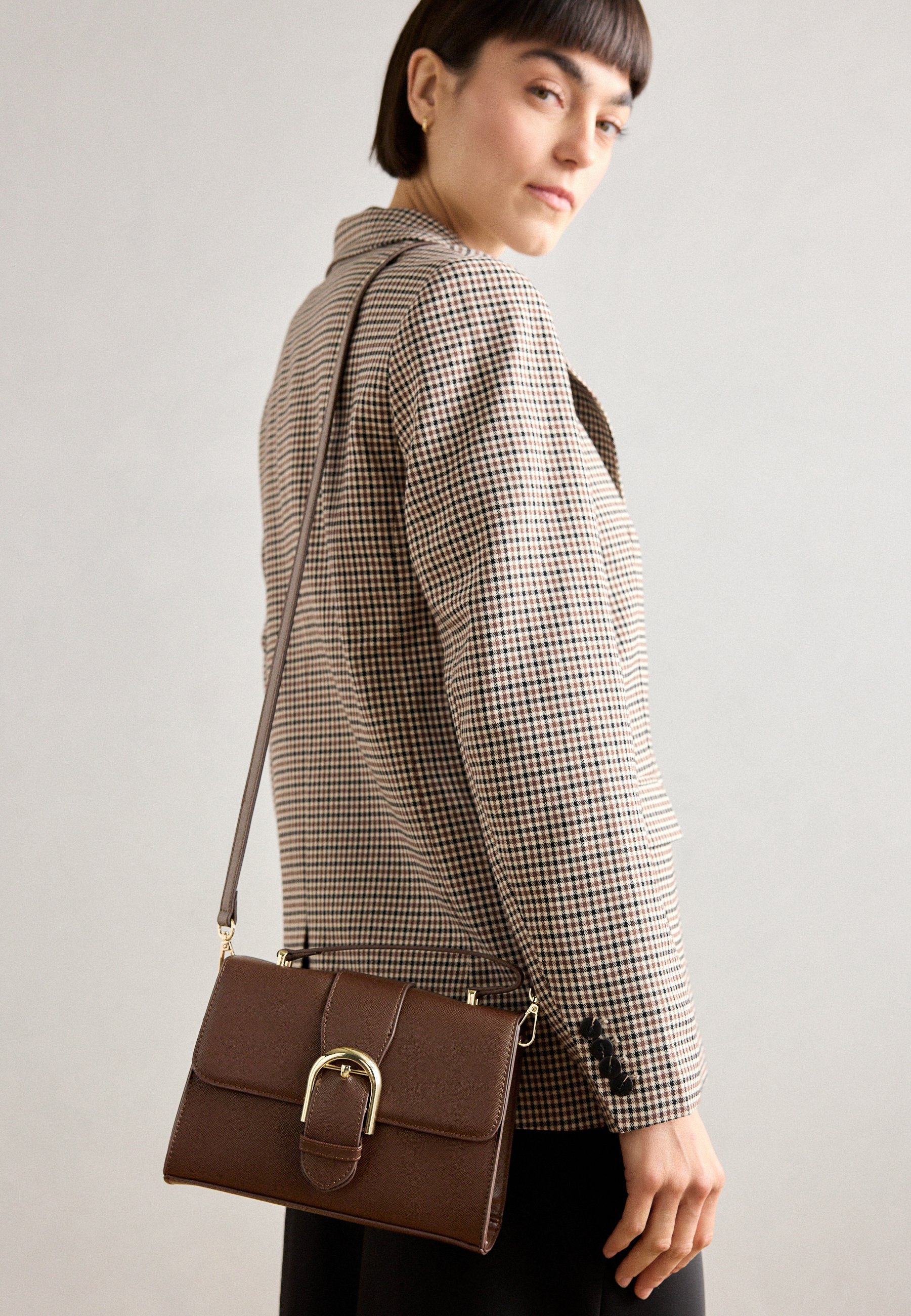Sac bandoulière Anna Field - marron foncé