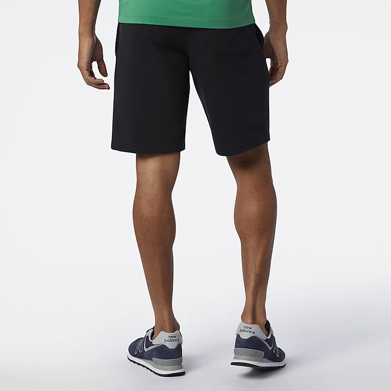 Férfi NB Essentials Stacked Logós Rövidnadrág – FEKETE