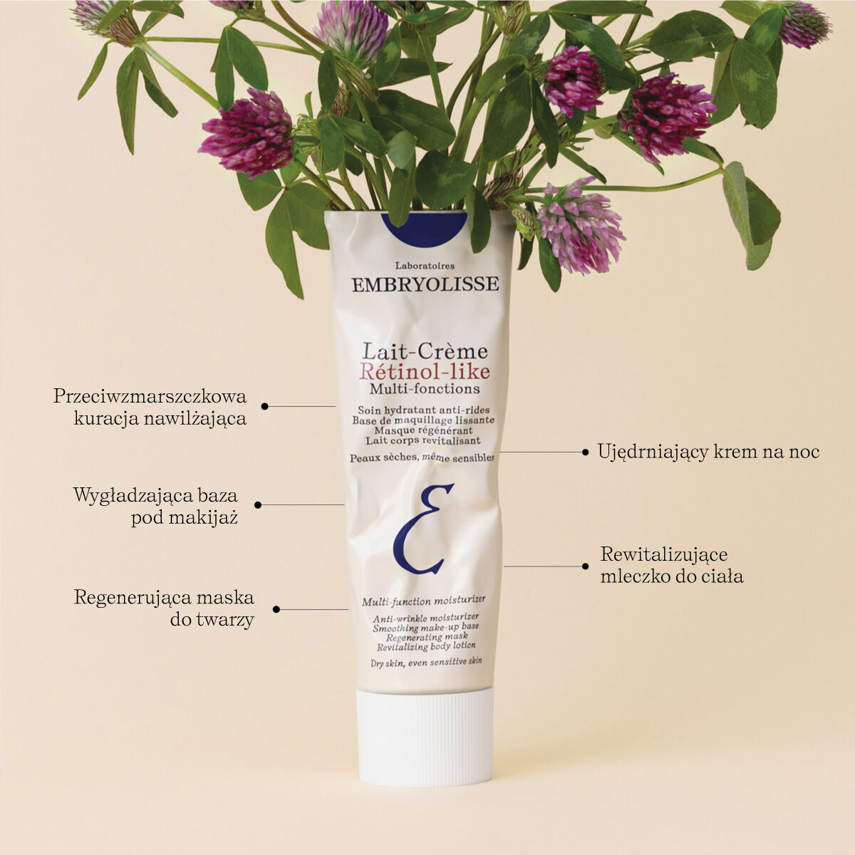 Cremă de lapte Embryolisse cu efect de retinol
