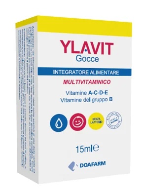 Suplemento multivitamínico DOAFARM Ylavit em gotas, 15 ml