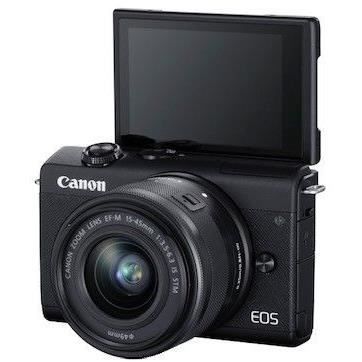 CANON EOS M200 hybridkamera - 25,8 megapixel - 4K Full HD-video - Wi-Fi, NFC og Bluetooth