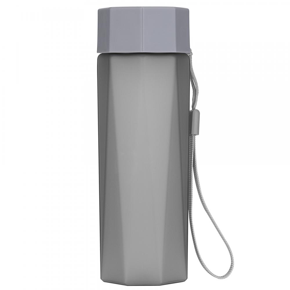 Bottiglia d'acqua in plastica geometrica creativa coreana, resistente al calore, per studenti, alla moda, portatile FF70P