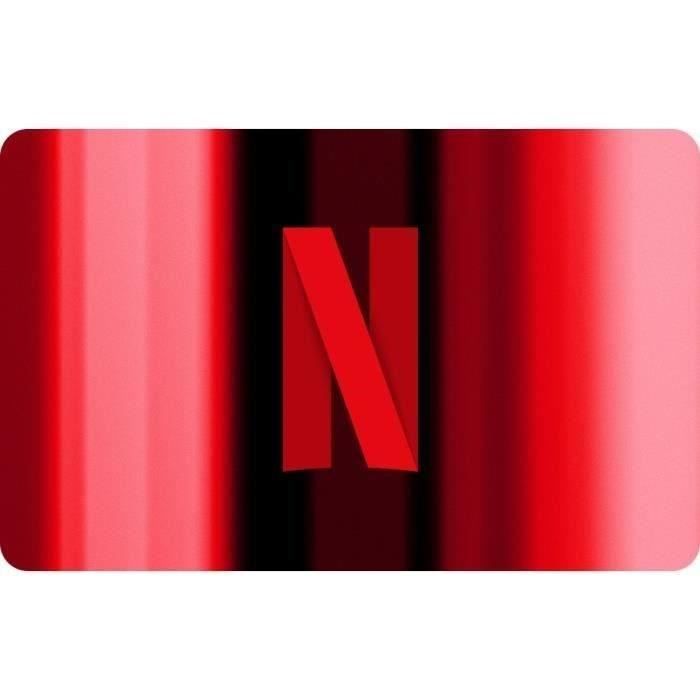 Tarjeta regalo digital de 25 € para usar en Netflix.