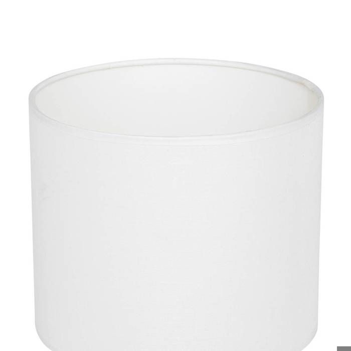 Lámpara de mesa esférica de jacinto color arena 