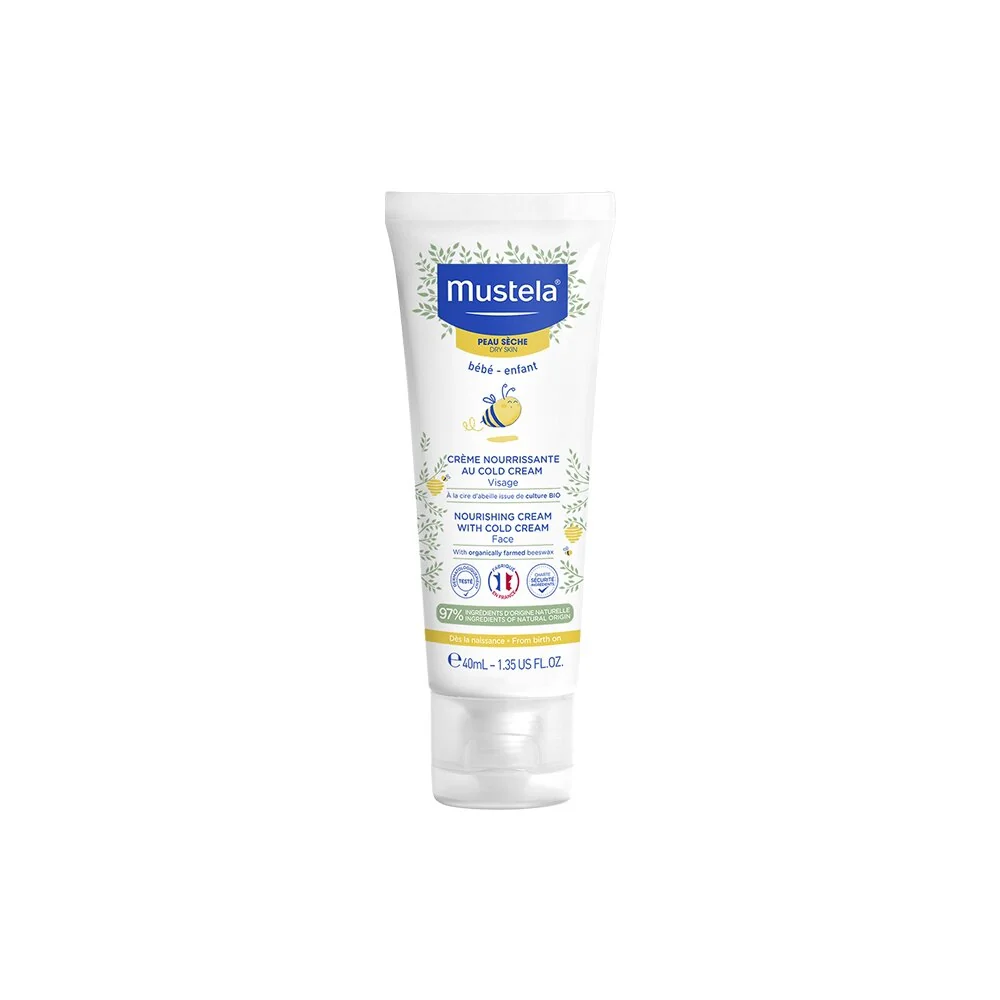Pelle Secca CREMA NUTRIENTE ALLA COLD CREAM - Tratt.viso 24 ore nutriente, Trattamento Bebè, Prodotti per Bambini
