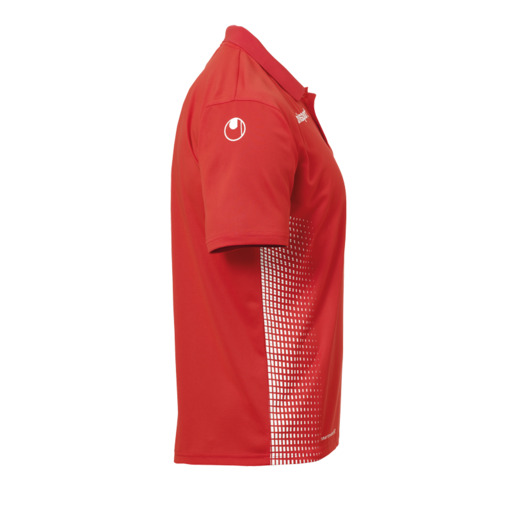  Camisa polo Score vermelha/branca Uhlsport