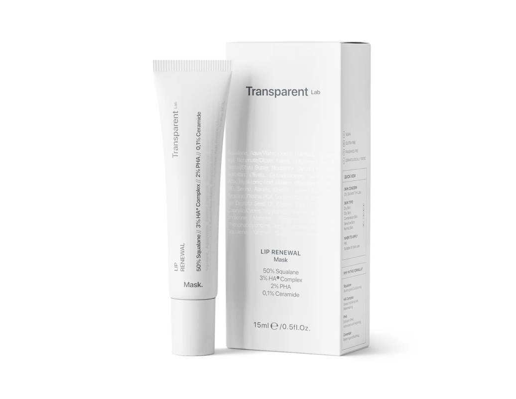 Transparent Lab Lip Renewal Mask