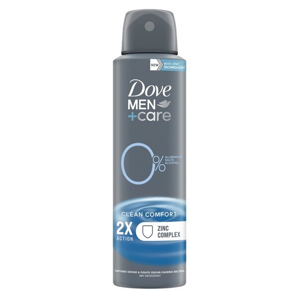 Dove Men+Care Clean Comfort antiperspiračný sprej 150 ml
