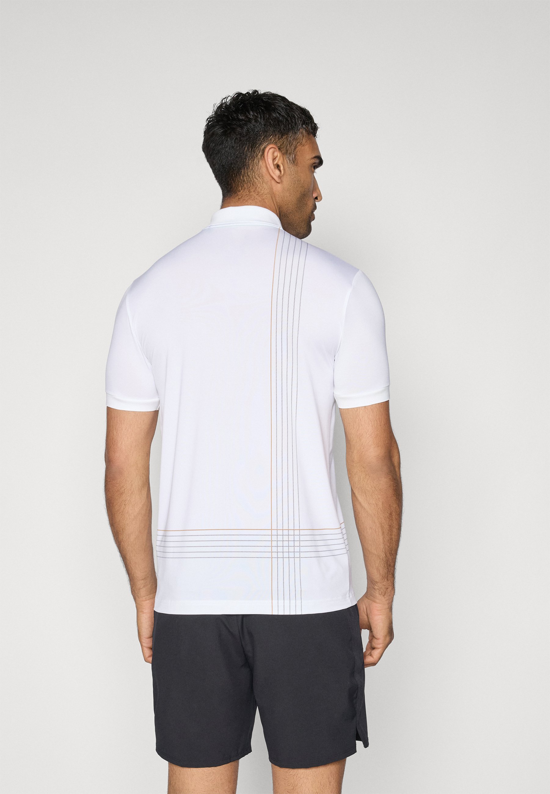 BOSS CHECK - Polokošile - white