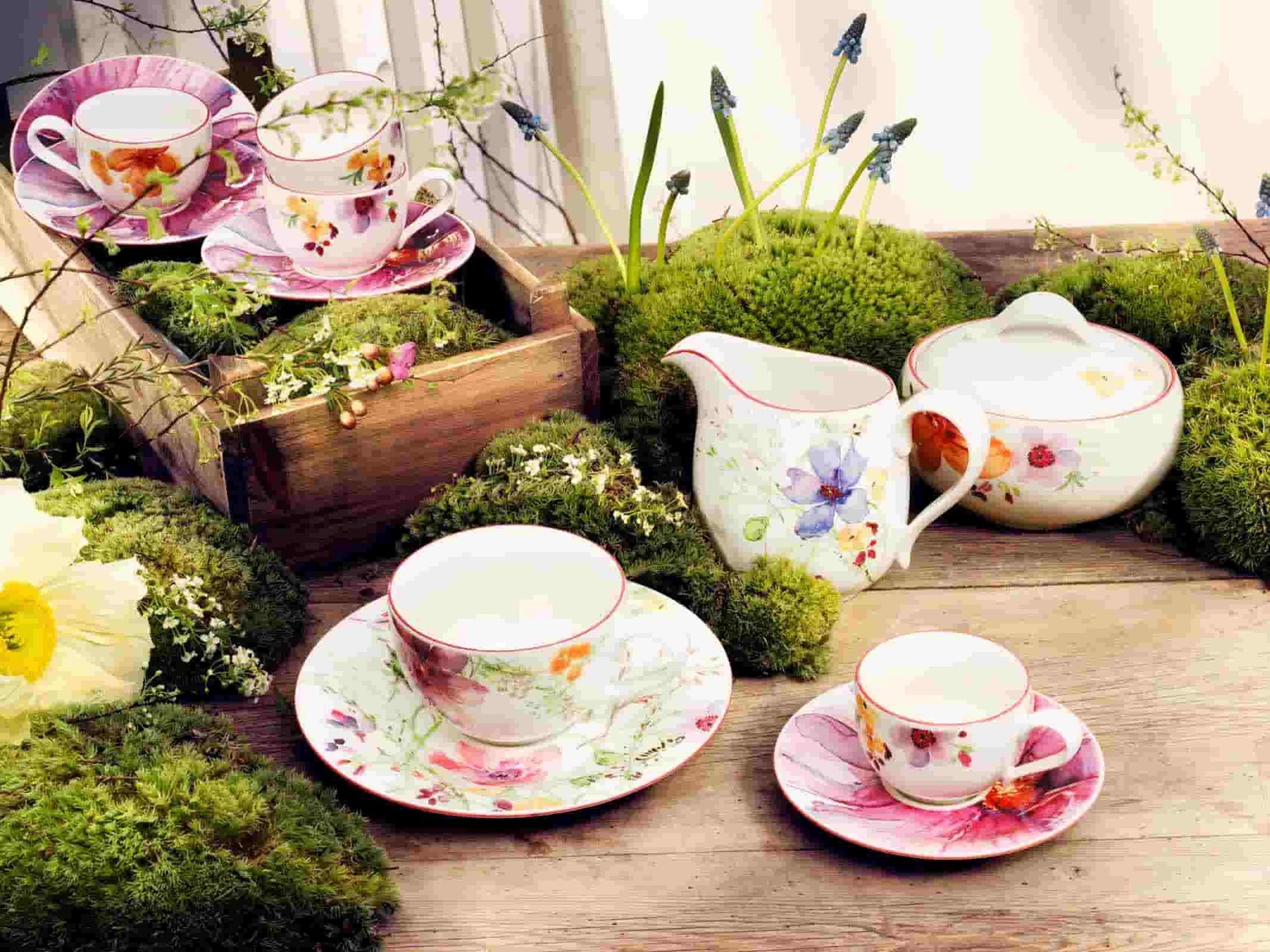 Villeroy & Boch Mariefleur Basic šolja i tanjurić - 1 komad