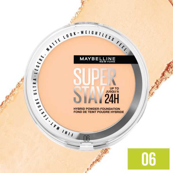 Maybelline Superstay 24H Hybridní pudrový make-up, odstín 06