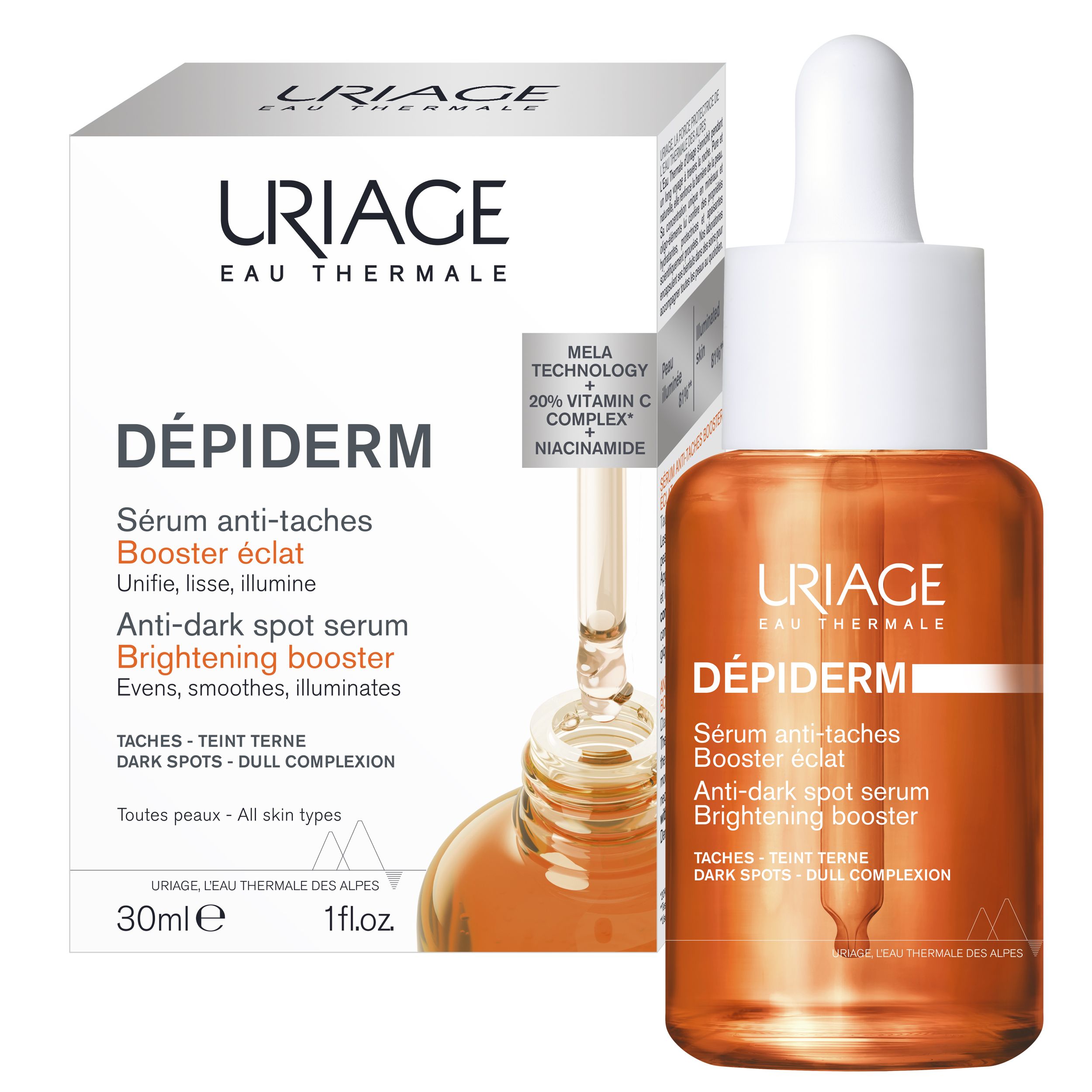 Depiderm serums pret tumšiem plankumiem Krēmi pret tumšiem plankumiem