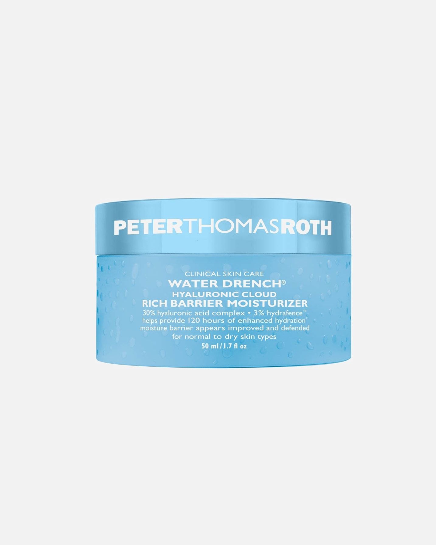 Peter Thomas Roth krema za lice Water Drench Hyaluronic Cloud Rich Barrier hidratantna krema - 50 ml