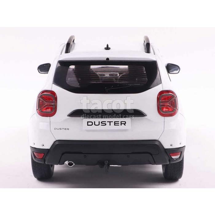 Verzamelbaar miniatuurautootje - SOLIDO - Dacia Duster 2024 - schaal 1/18 - Gemaakt van metaal - Wit
