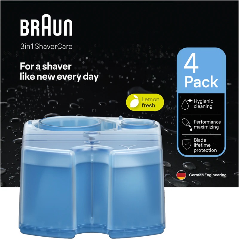 Braun CCR uzpildes LemonFresh nomaiņas kārtridži tīrīšanas stacijai