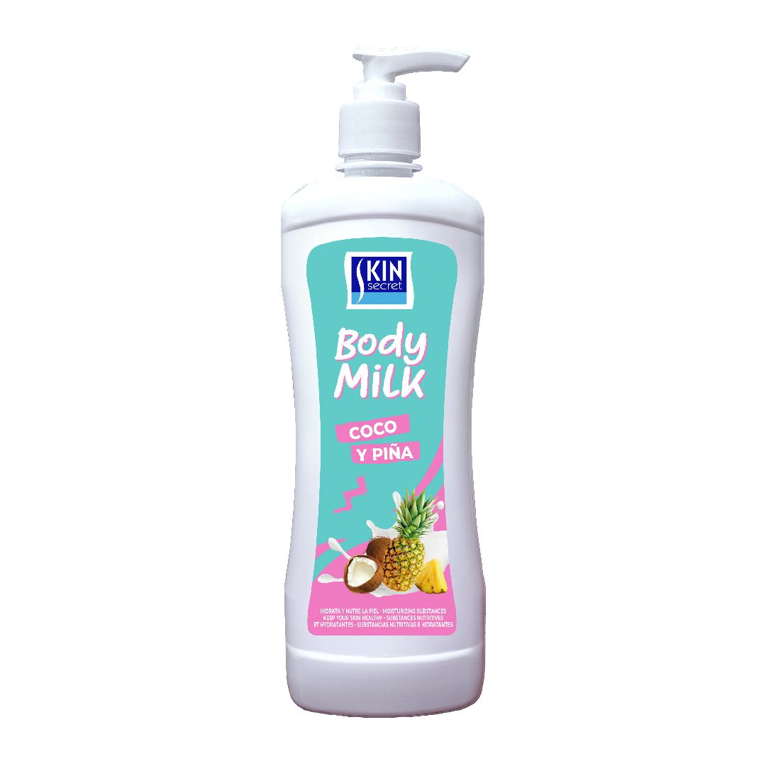 Млеко за тело са кокосом и ананасом Млеко за тело и лосиони за тело