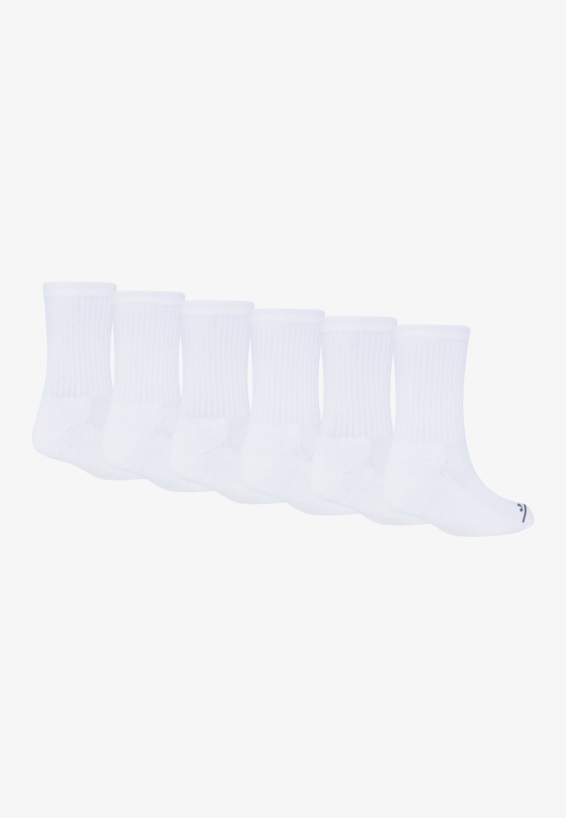 Jordan LEGEND CREW 6-PACK - Sportsokken - wit