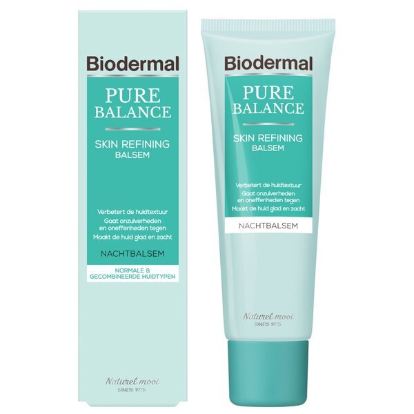 Biodermal Pure Balance nočni balzam za izboljšanje kože<br>50 ml - mešana koža