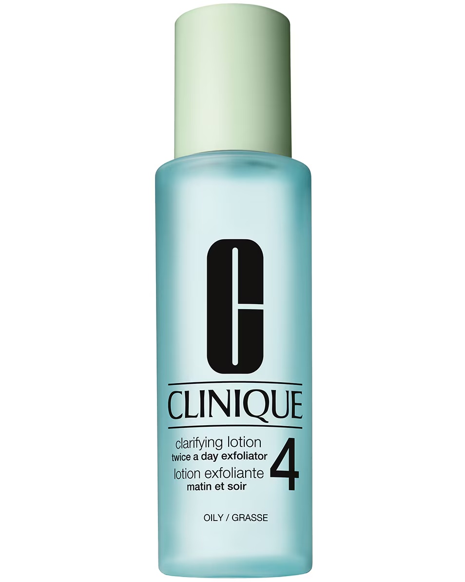 LOTIUNE EXFOLIANTĂ CLINICĂ 4 - LOTIUNE EXFOLIANTĂ DE DOUĂ ORI PE ZI - TEN FOARTE GRAS - SISTEM ÎN 3 PAȘI