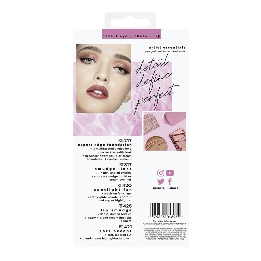 Real Techniques Artist Essentials set četkica – 1 komad