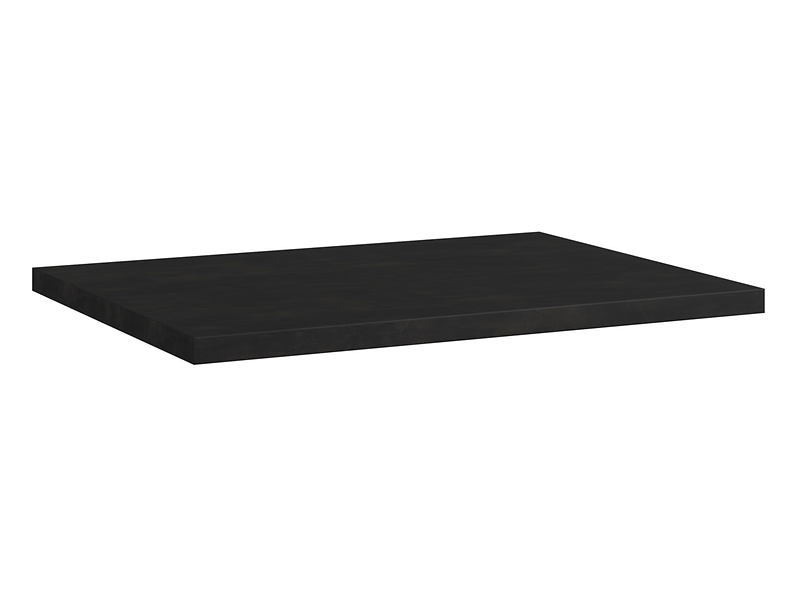 Blat kuchenny Junona Line 80 cm łupek metaliczny czarnozłoty