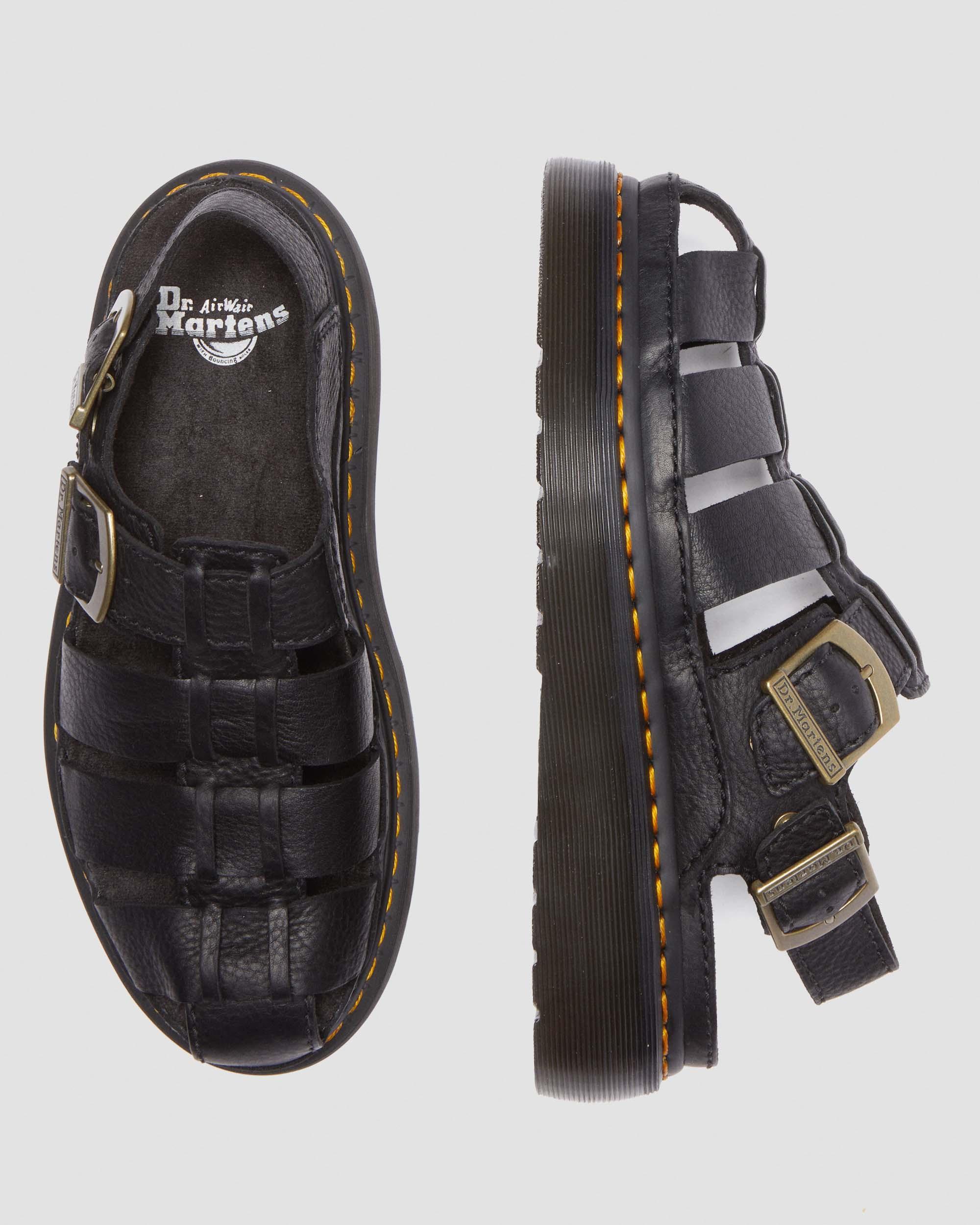 Wrenlie Leder Fisherman Sandalen