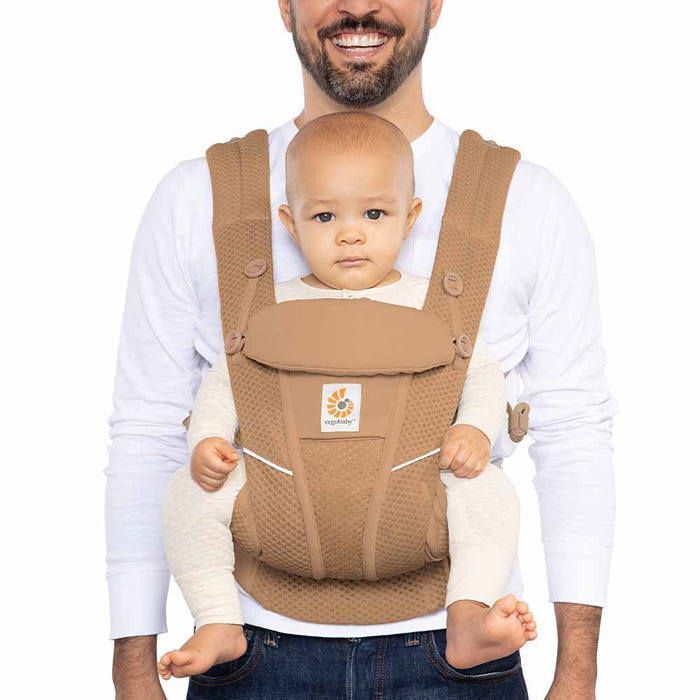 Porte-bébé Ergobaby Omni Breeze - SoftFlex Mesh : Camel Brown