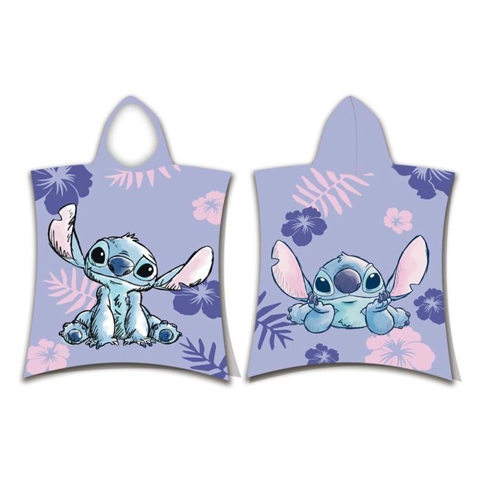 Disney - Poncho de ducha con capucha de algodón 