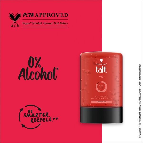 Taft V12 Power Styling Gel<br>300ml