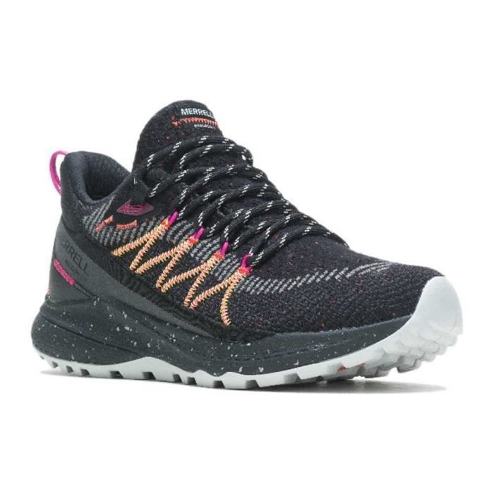Merrell Women's Bravada 2 WP Hiking Boot - Black and Fuchsia - Breathable