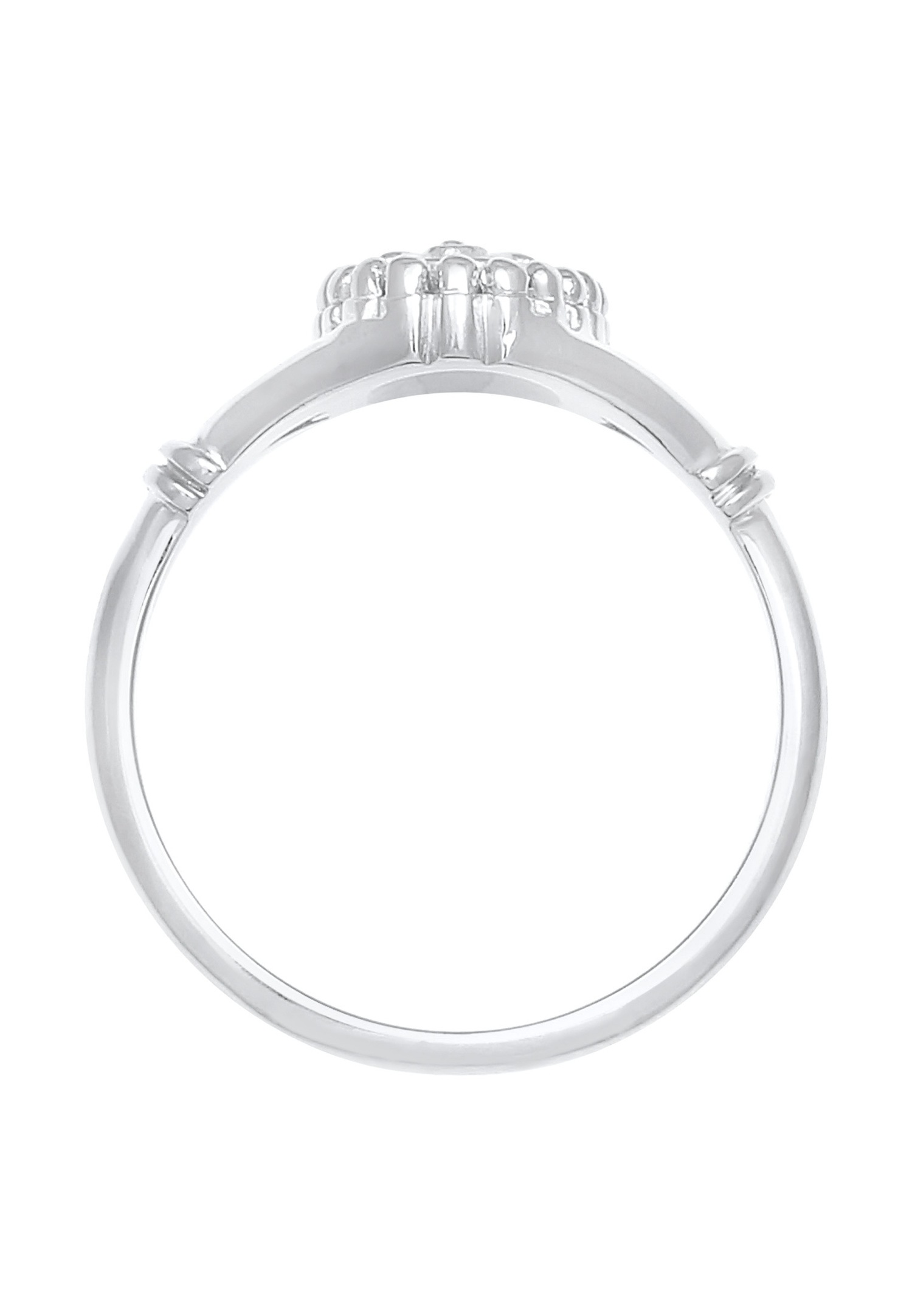 Elli L'image de la femme, symbole de la foi, tendance religieuse en argent sterling 925