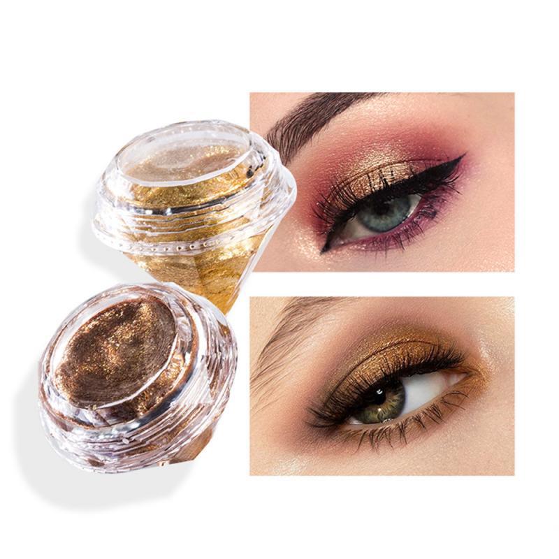 Palette de 6 fards à paupières liquides à paillettes Diamond, waterproof et longue tenue, aux pigments métalliques.